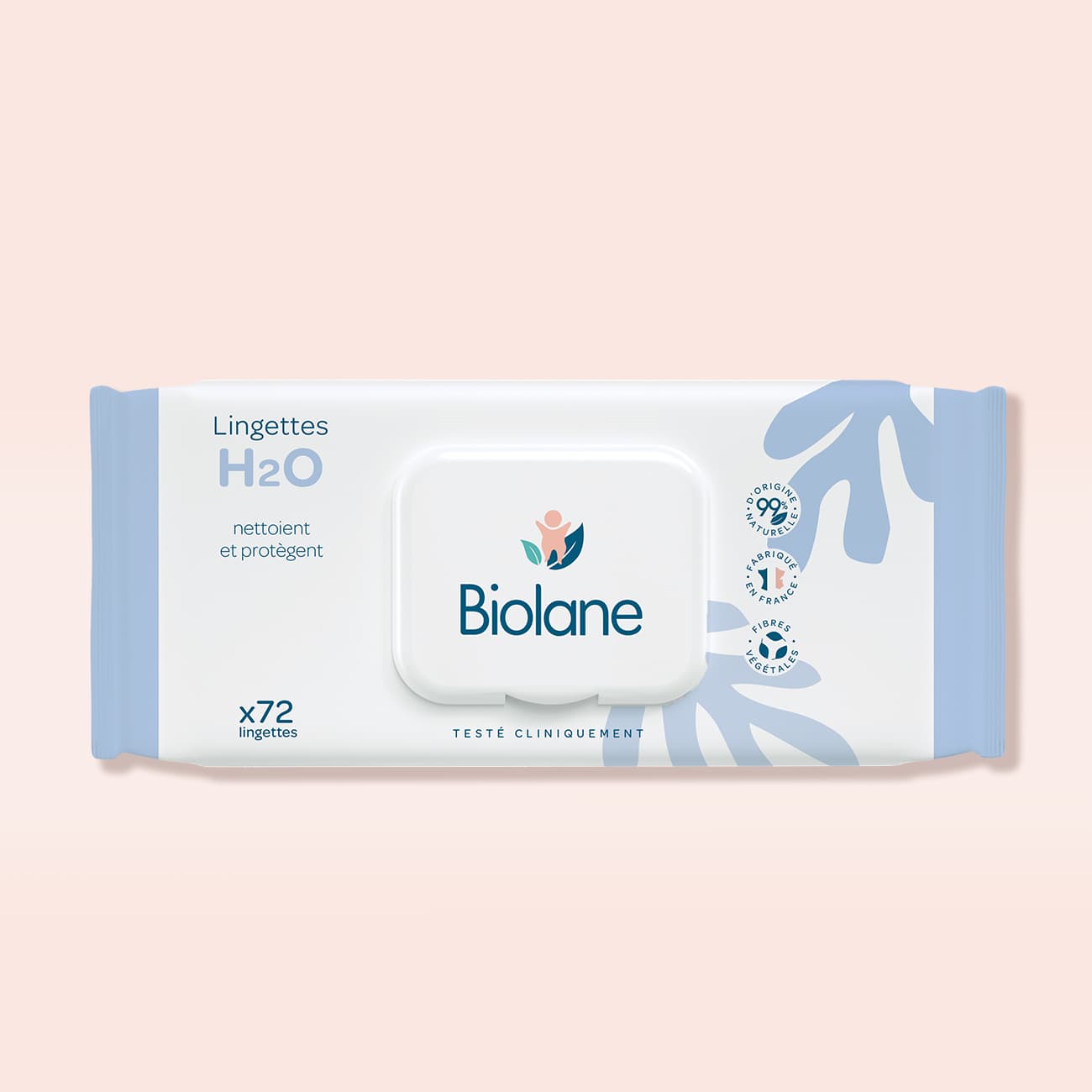 Biolane Lingettes H2O B/72