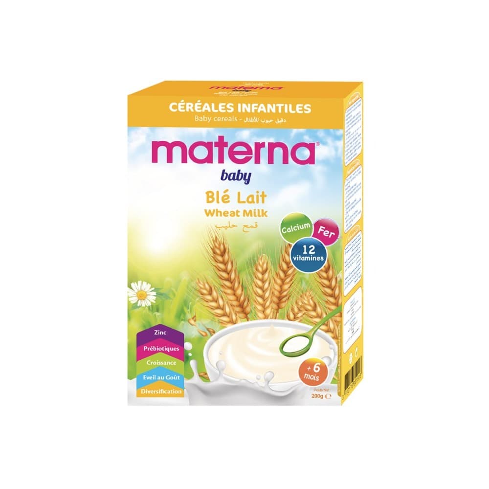 Materna FARINE BLE LAIT FRUITS