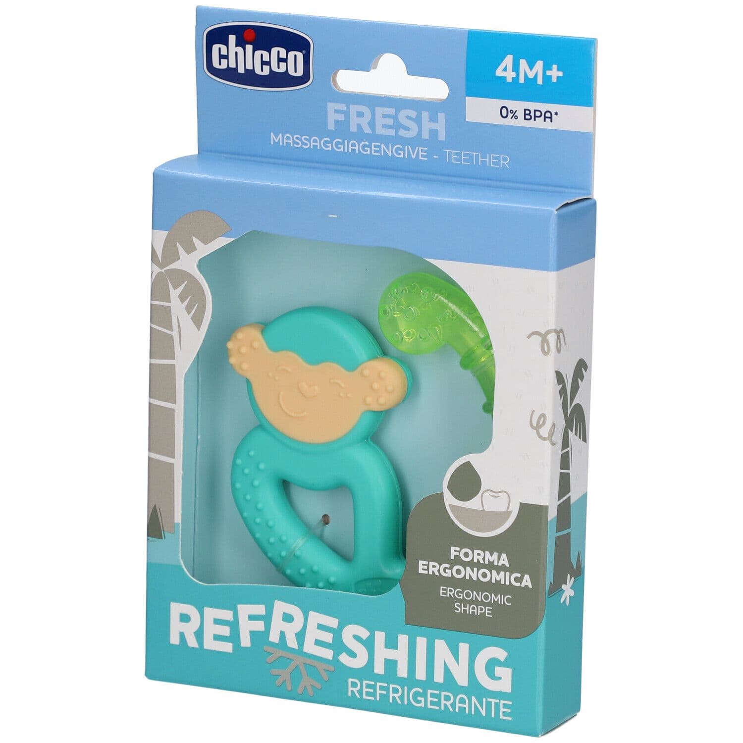 CHICCO ANNEAU Dentition CACTUS 4M+