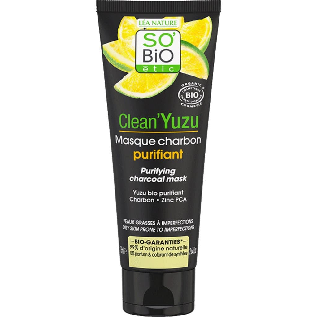 SOBIO CLEAN YUZU MASQUE Charbon