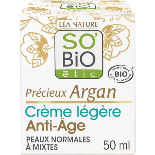 SOBIO Precieux ARGAN CREME LEGERE