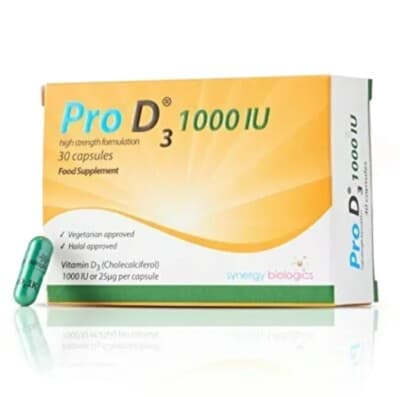 D3 CAPS 1000UI B/30 Capsules