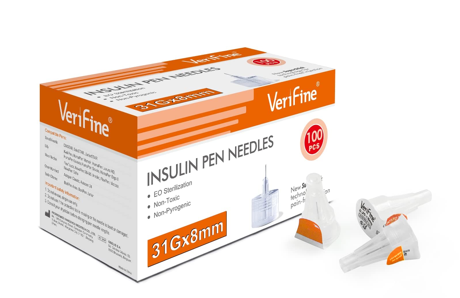 Verifine Aiguille 8MM B/100
