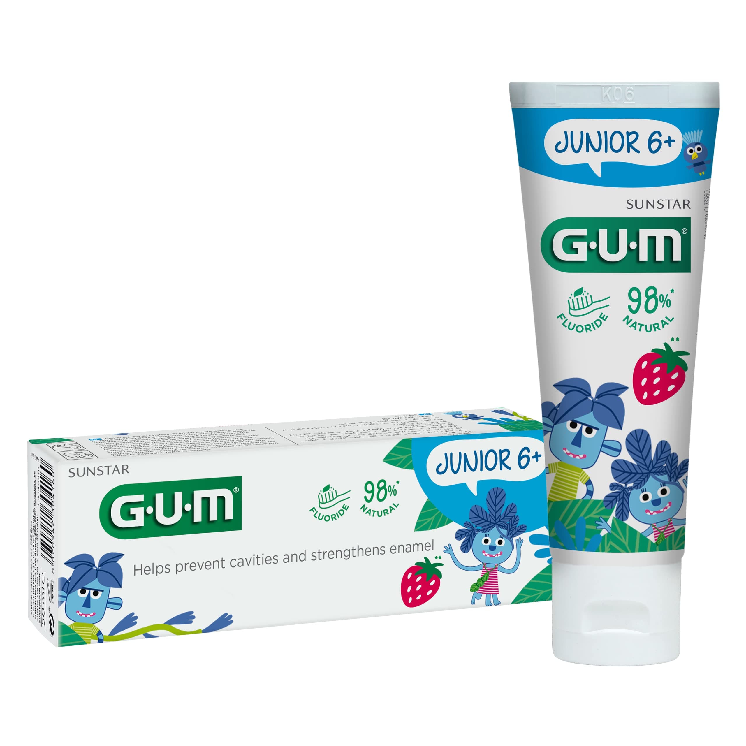 GUM Dentifrice JUNIOR +6ANS