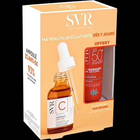 SVR Coffret Ampoule C + BLUR 15ML