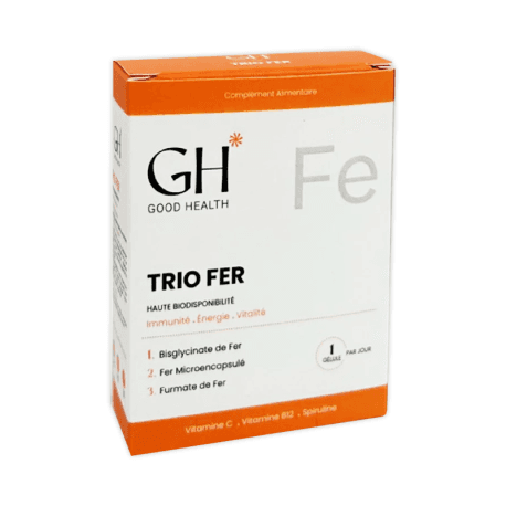 GOOD HEALTH TRIO FER B/30 Gelules
