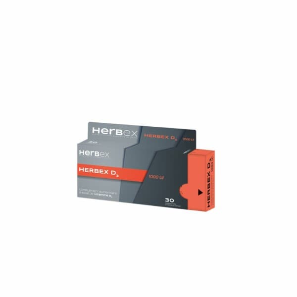 HERBEX D3 1000 UI B/30 COMP Orodisp