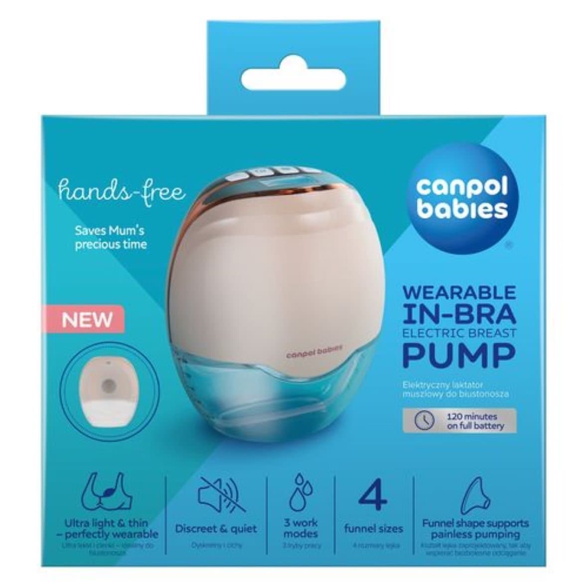CANPOL Tire-lait SANS FIL