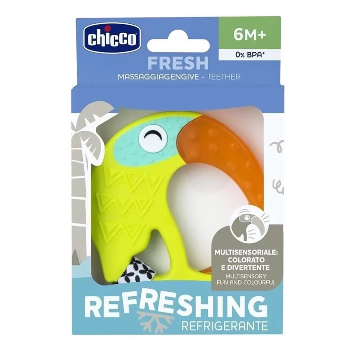 CHICCO ANNEAU Dentition TOUCAN 6M+