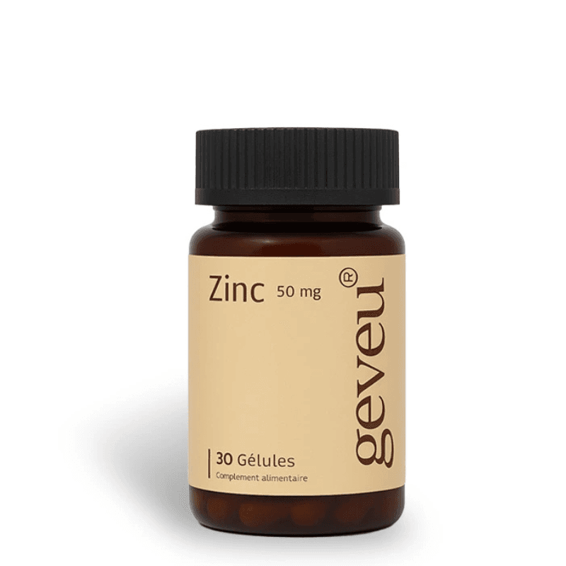 GEVEU ZINC 50 MG B/30 Gelules