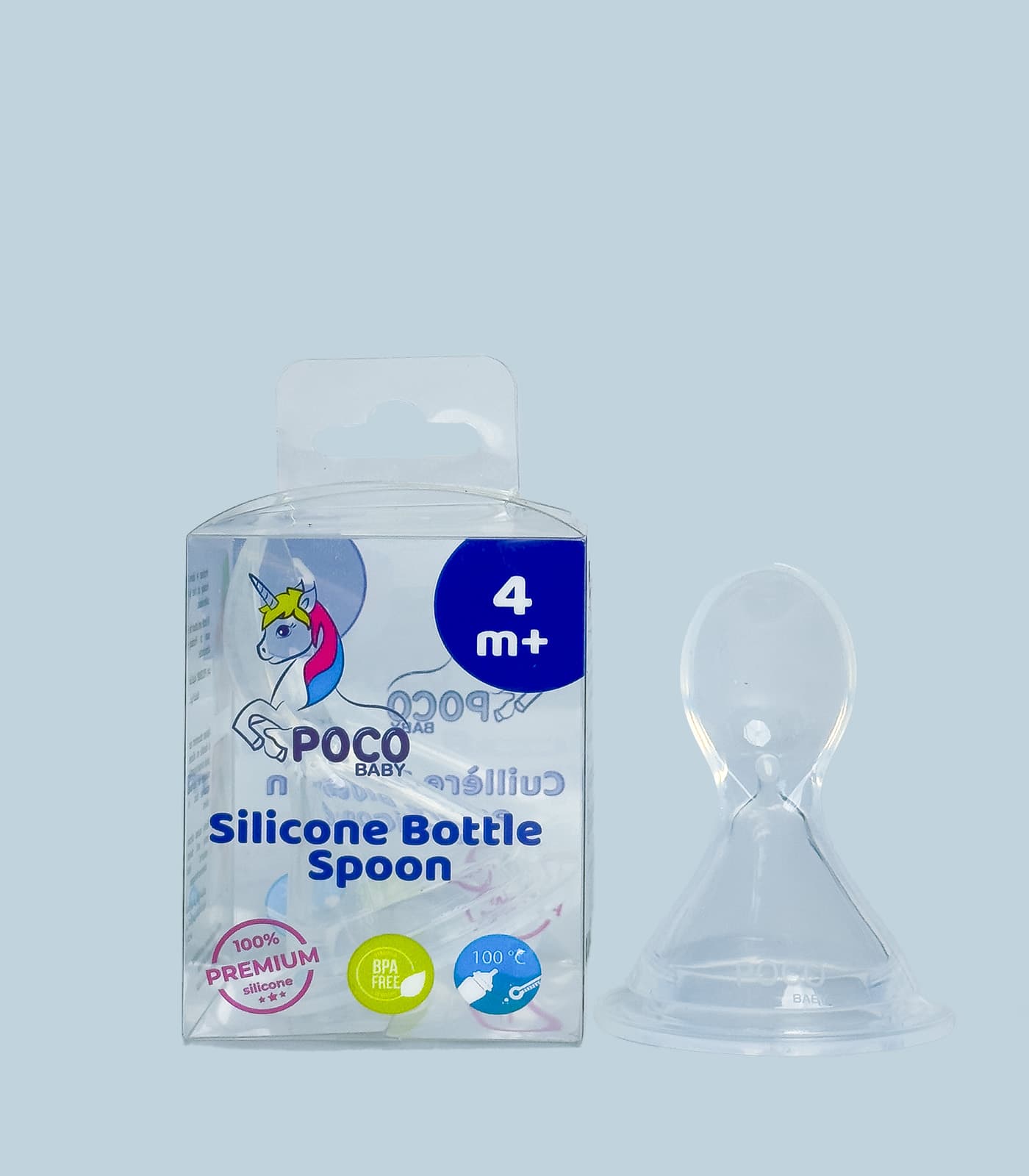 POCO Cuillere Biberon Silicone