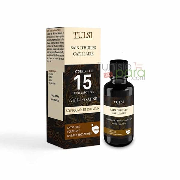 TULSI BAIN D'huiles Capillaire