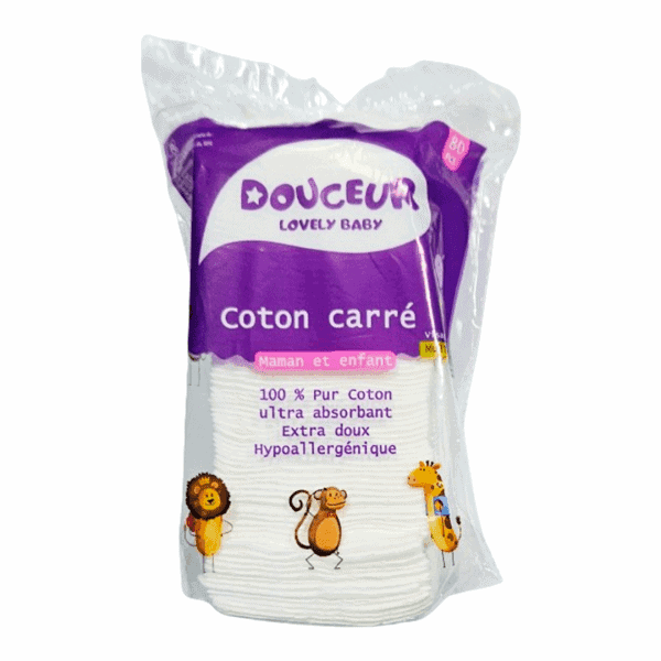 Douceur COTON CARRE B/80