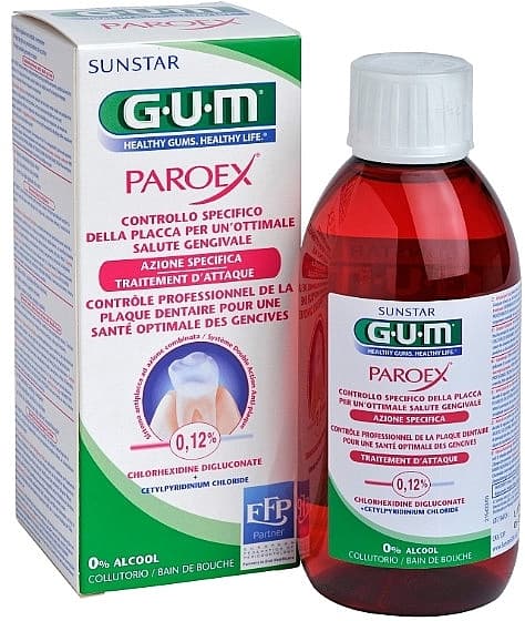 GUM BAIN DE BOUCHE PAROEX 0.12%