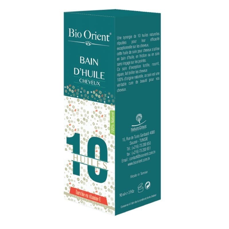 BIO ORIENT BAIN HUILE Cheveux 90ML