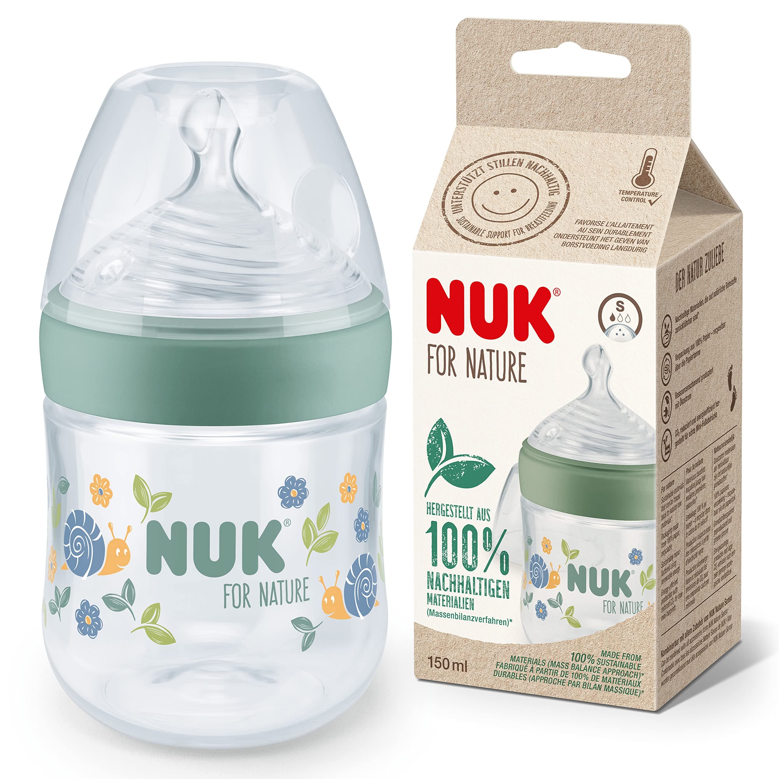NUK BIB NATURE SENSE Silicone 150ML