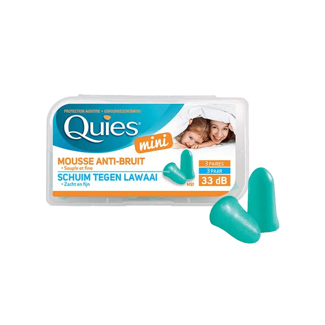 BOULES QUIES MOUSSE MINI B/3 PAIRES